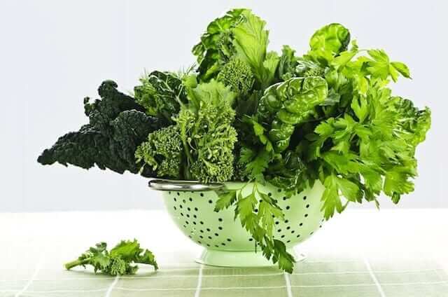 降低血压的食物——绿叶蔬菜
