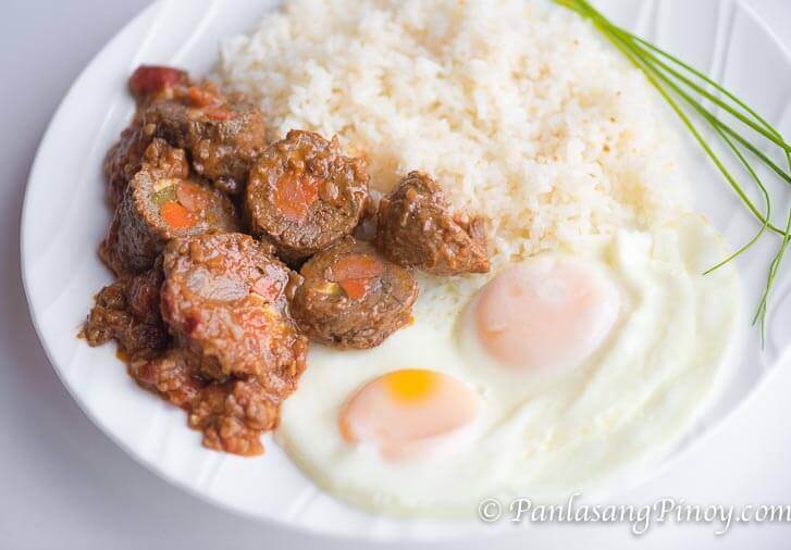 菲律宾牛肉蒜蓉炒饭和煎蛋gydF4y2Ba