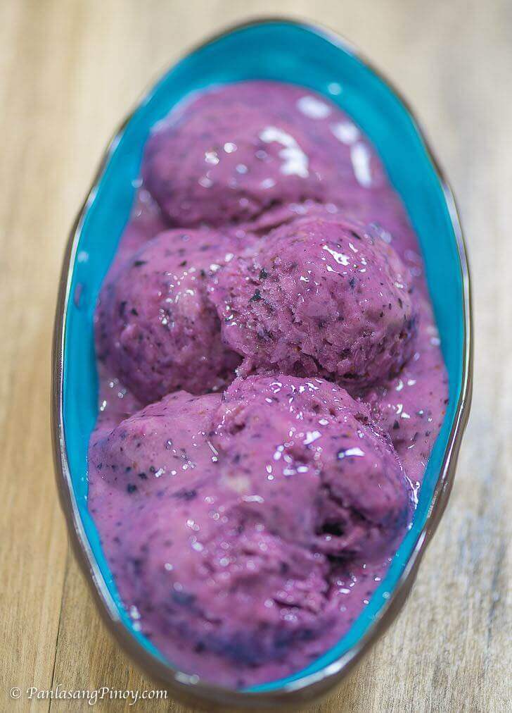 健康冷冻蓝莓酸奶gydF4y2Ba
